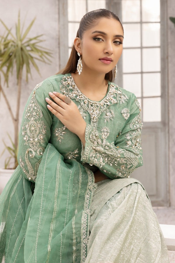 Simrans Luxury Pakistani Wedding Wear Gharara SIM186 - Designer dhaage