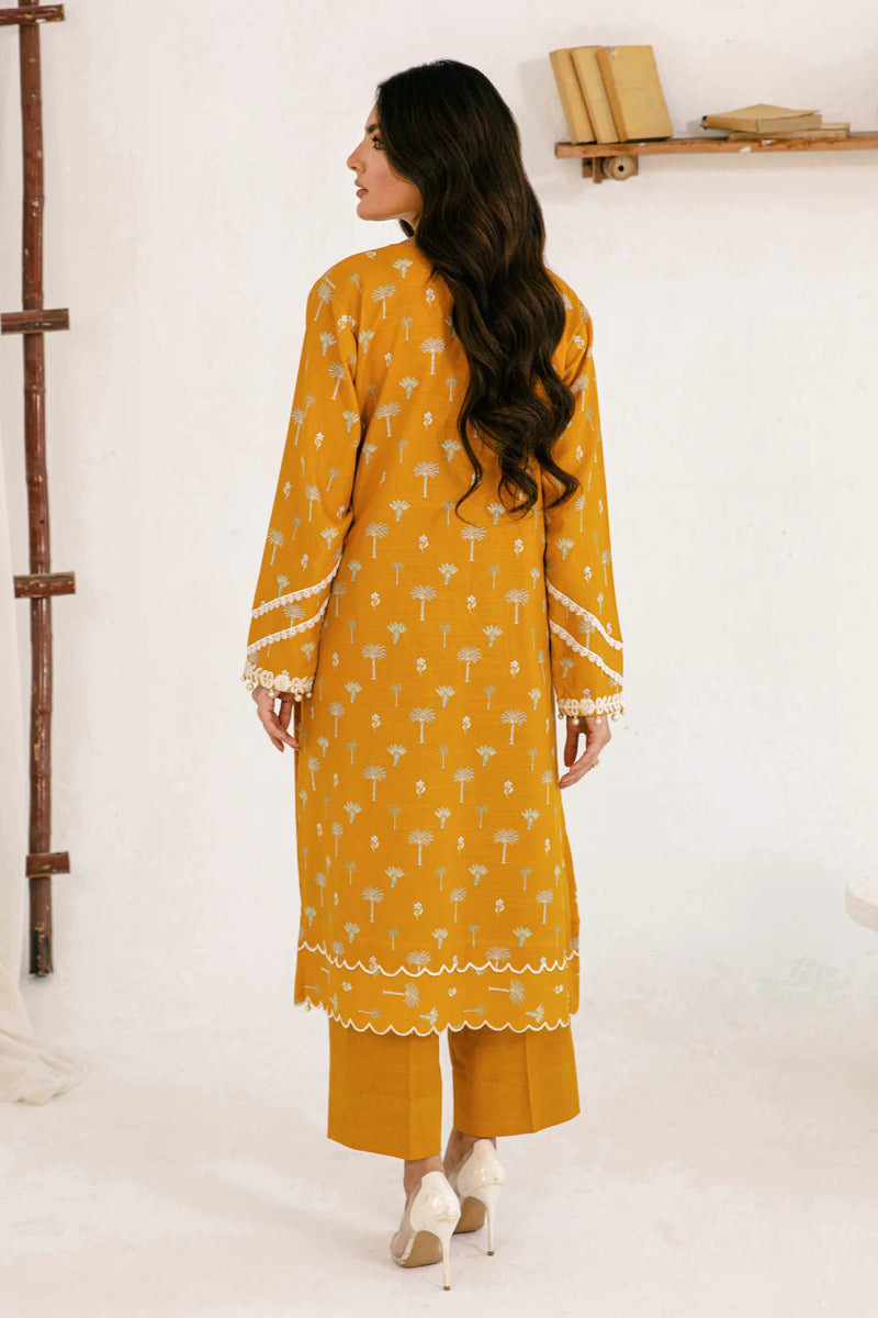 So Kamal Embroidered Khaddar Kurta SKA61 - Designer dhaage