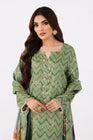 So Kamal Embroidered Linen 3 Piece Suit SKA65 - Designer dhaage