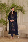 Wardah Uzair Embellished Chiffon Pakistani Wedding Wear WAR26 - Designer dhaage