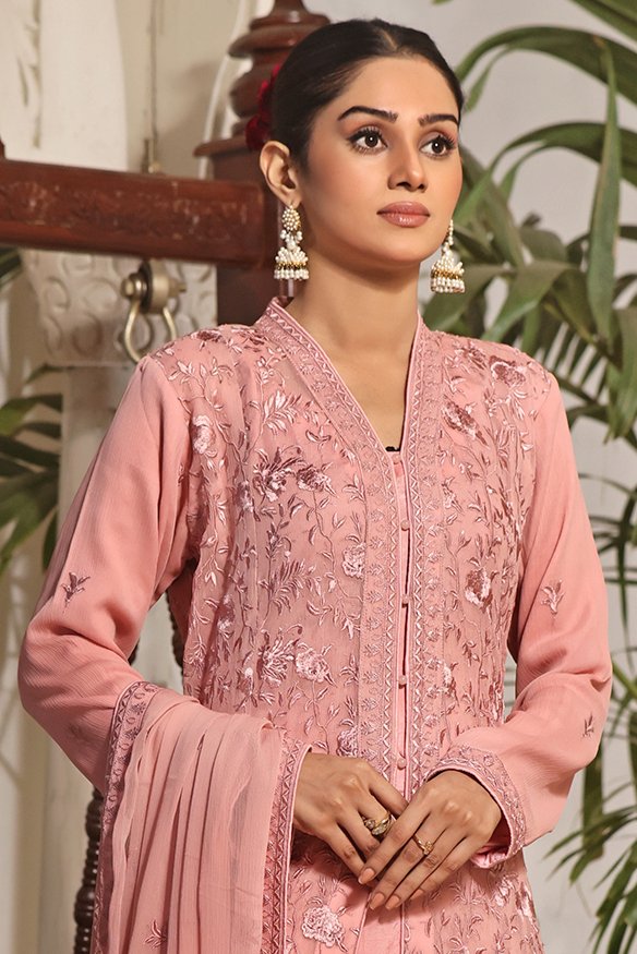 Chiffon Wedding Formal and Party Wear Pakistani Suits and Dresses