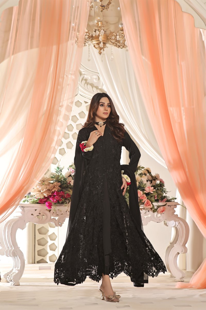 Chiffon pakistani dress best sale