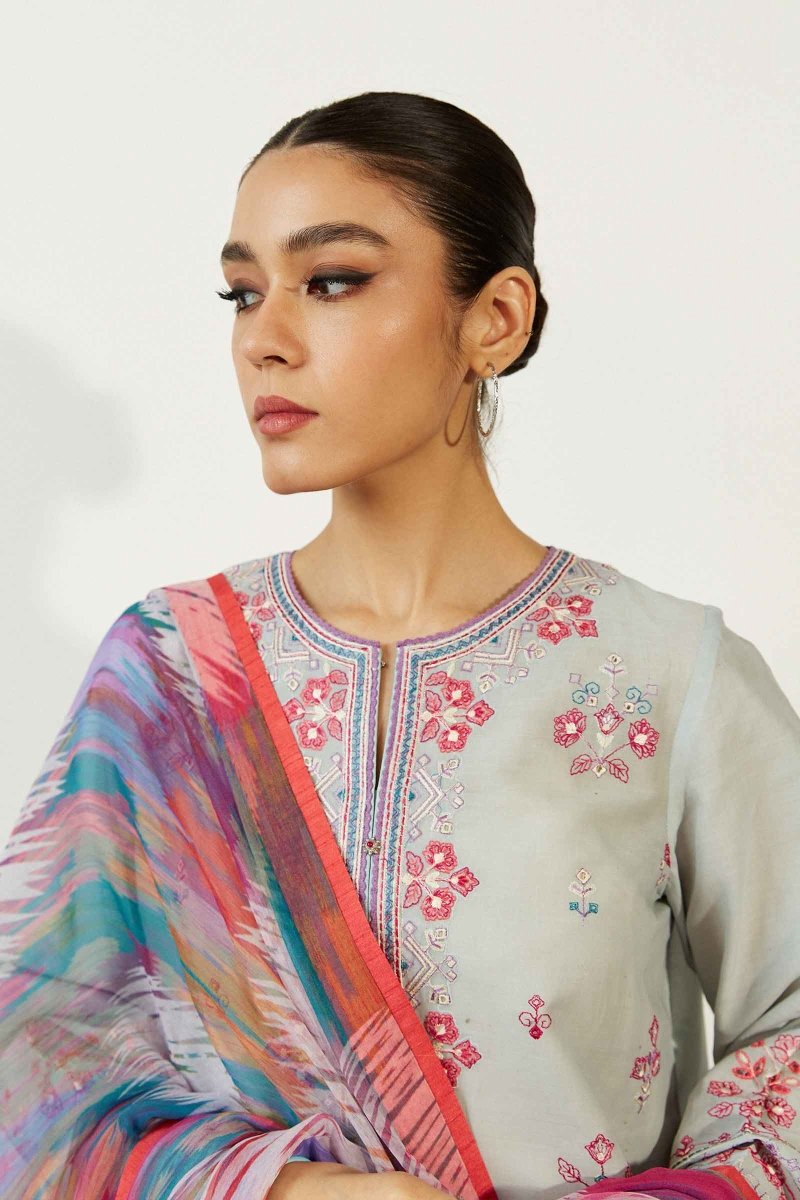 Zara Shahjahan Coco Lawn Pakistani Suit ZAR48 - Designer dhaage