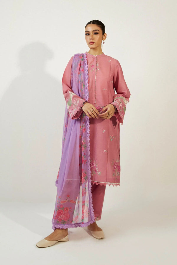 Zara Shahjahan Coco Lawn Pakistani Suit ZAR49 - Designer dhaage