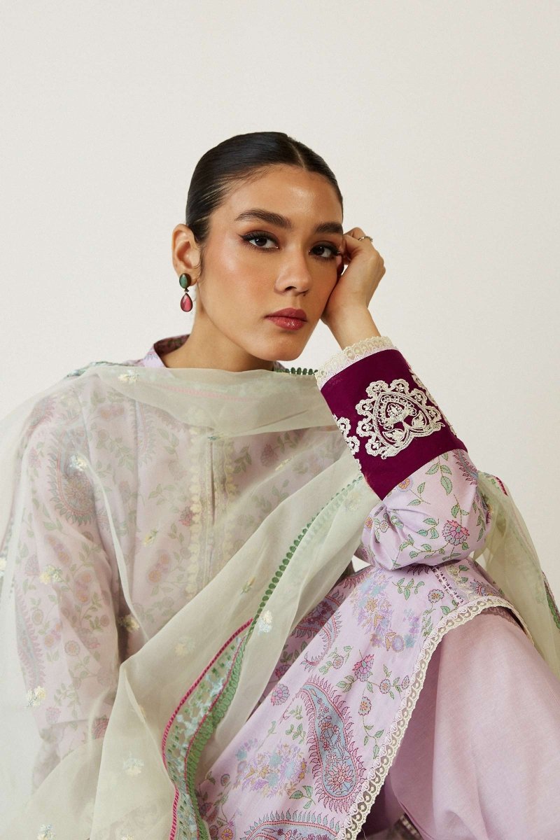 Zara Shahjahan Coco Lawn Pakistani Suit ZAR51 - Designer dhaage