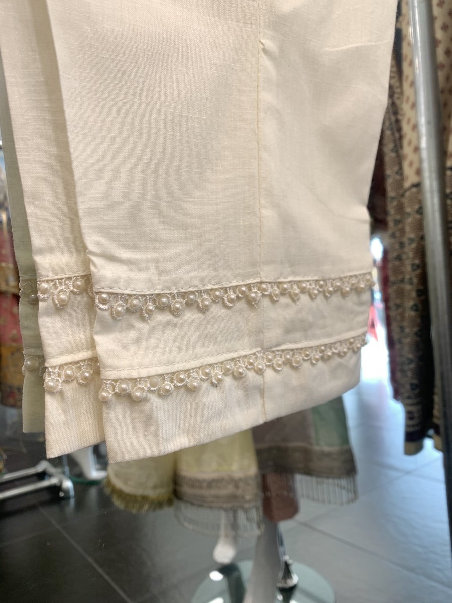 Prakriti Jaipur Trousers and Pants  Buy Prakriti Jaipur Hazel Lace Pant  Online  Nykaa Fashion